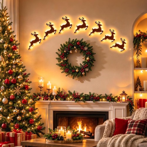 Weihnachtsdeko led rentier - weihnachtsdeko,