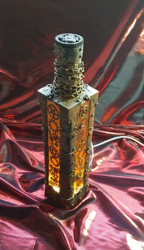 Steampunk deko flasche - steampunk, deko-flasche