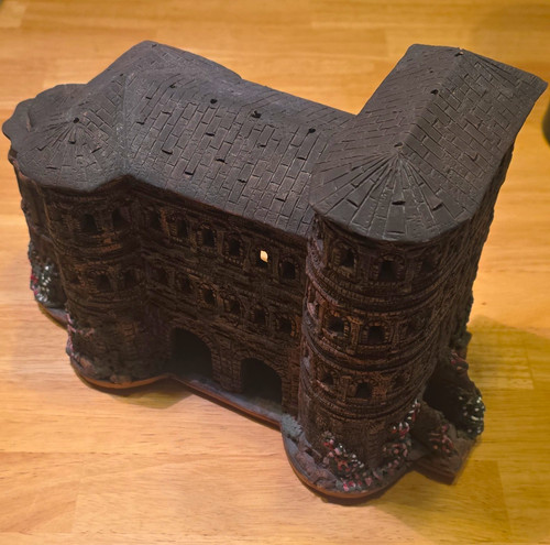 Lichthaus der porta nigra - nigra, in