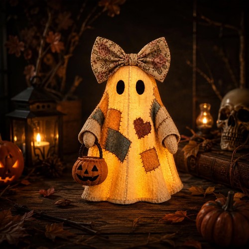 Halloween deko geist lampe - geist,