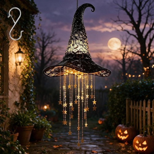 Halloween deko hexenhut - halloween,