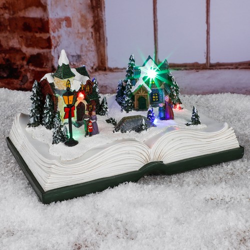 Led weihnachts stadt - led,