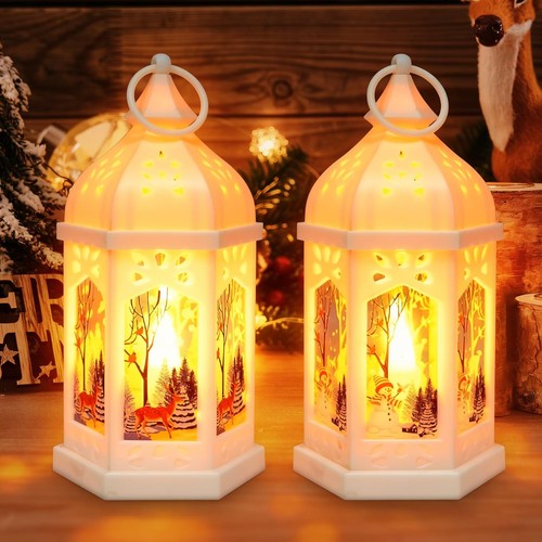 Weihnachtslaternen häuser - weihnachtslaternen,