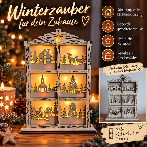 Weihnachtsdeko holz led - weihnachtsdeko,