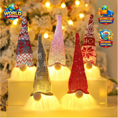 Led weihnachtsdeko wichtel - led,