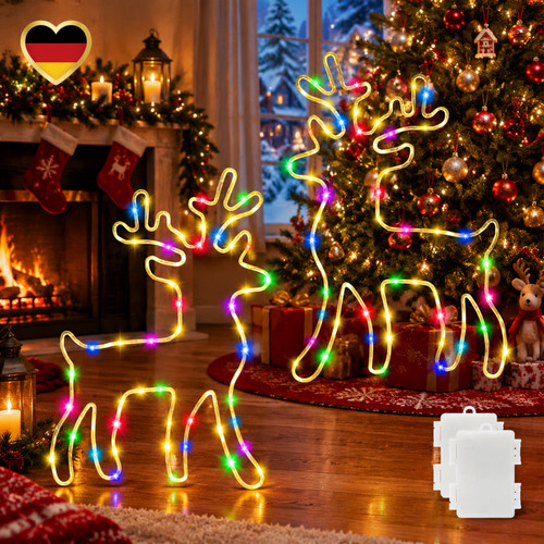 Led rentier beleuchtung - rentier,
