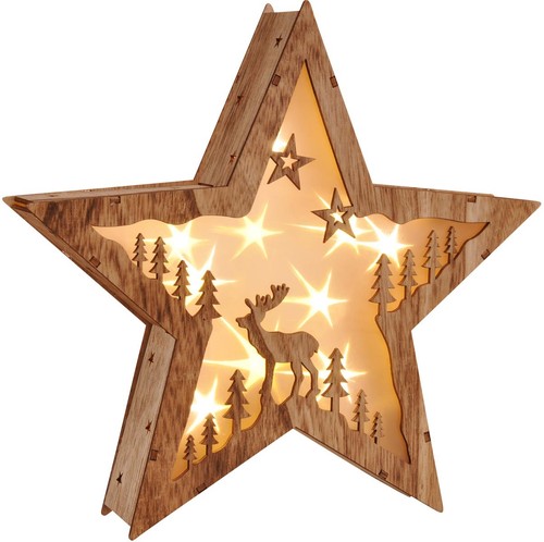 Led weihnachtsdeko holz - led,